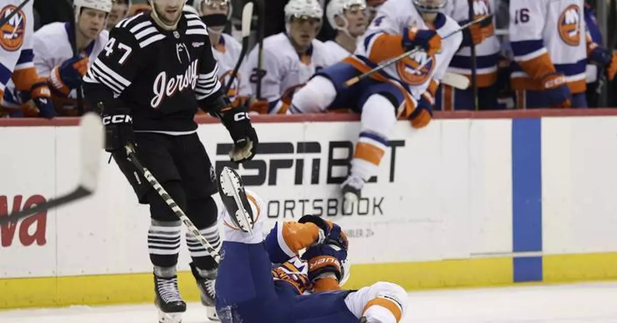 Devils' Paul Cotter suspended for the final 2 regular-season games for illegal check to the head