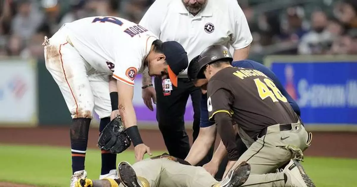 Padres put Luis Arraez on 7-day concussion injured list following scary collision