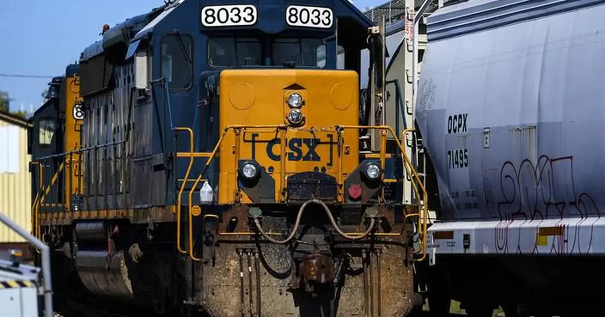 CSX profit drops 27% as railroad shipments decline amid construction projects and flooding