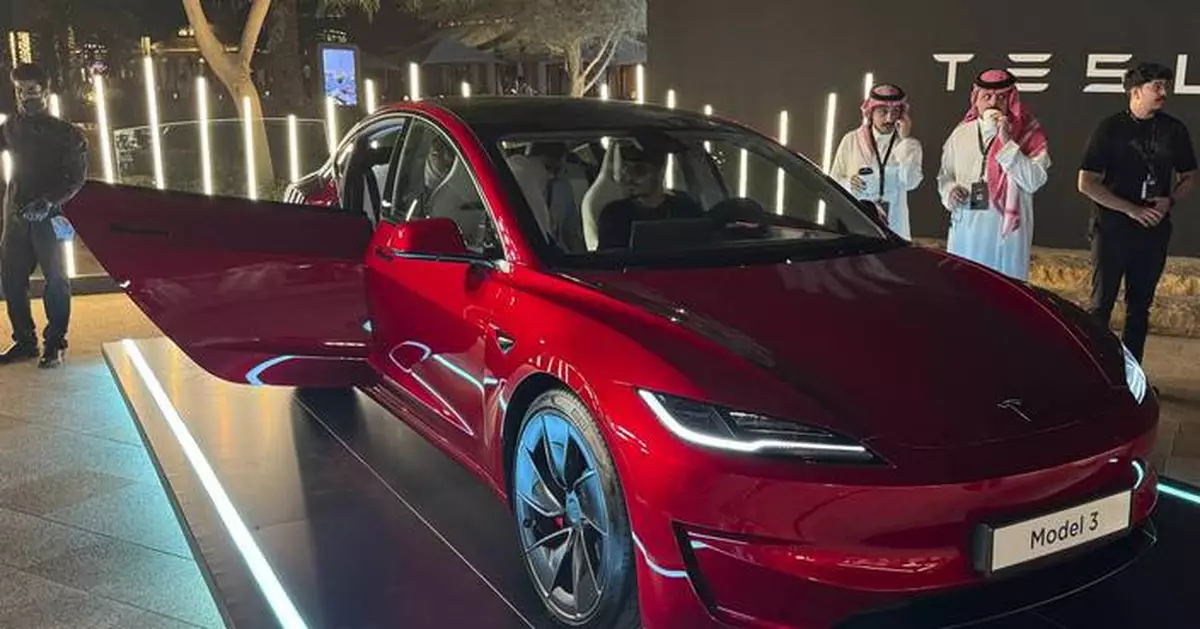 Tesla launches in Saudi Arabia with its first showroom and service center in Riyadh
