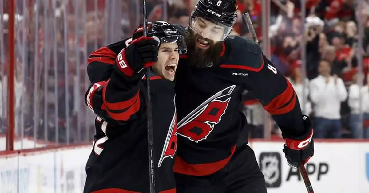 Stankoven scores twice to help Hurricanes beat Devils 4-1 to open 1st-round playoff series