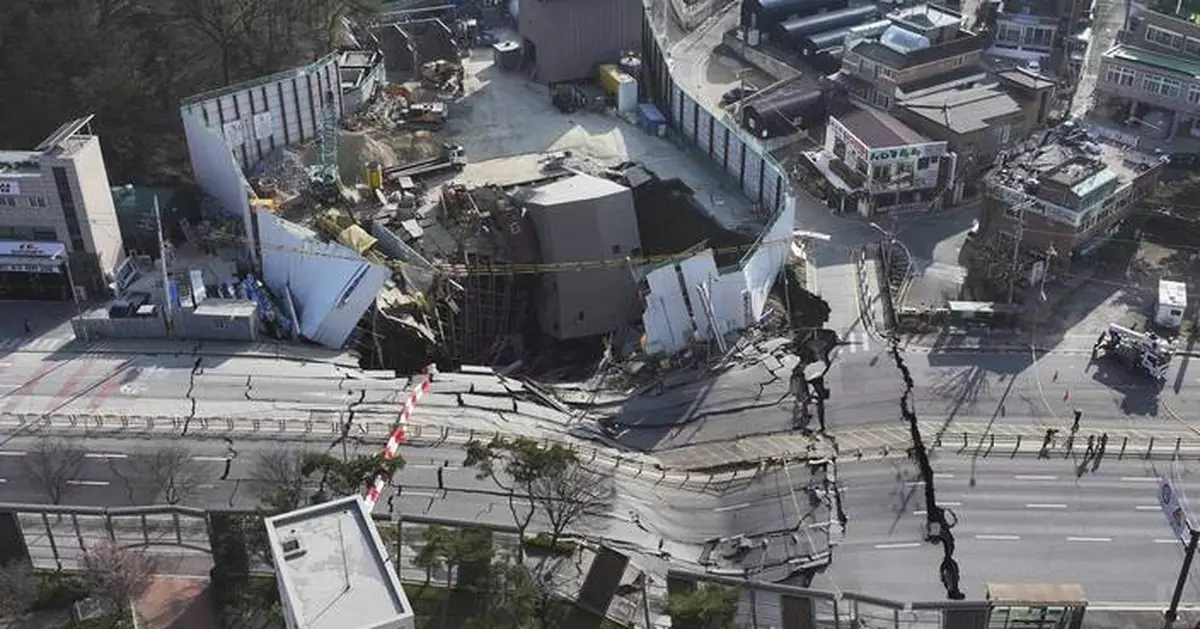 Worker rescued from collapsed subway construction site in South Korea