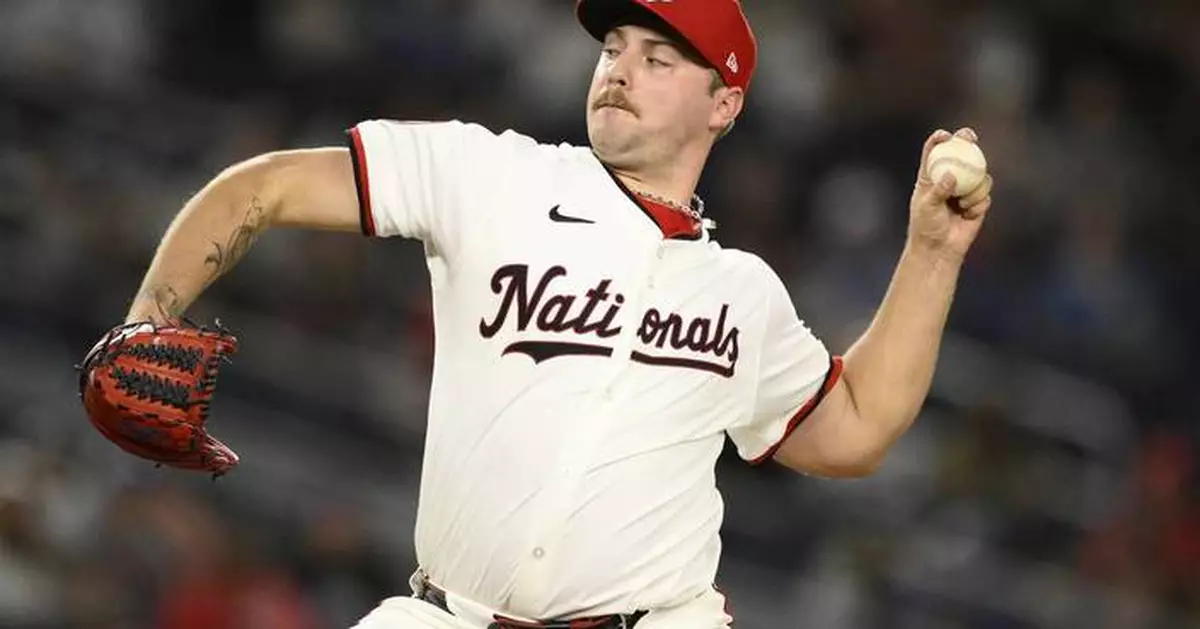 Mitchell Parker works 8 innings of 1-hit ball as Nationals rout Orioles