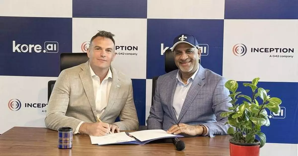 Kore.ai Partners with Inception, a G42 Company, to Accelerate Enterprise AI Adoption in the UAE and Beyond