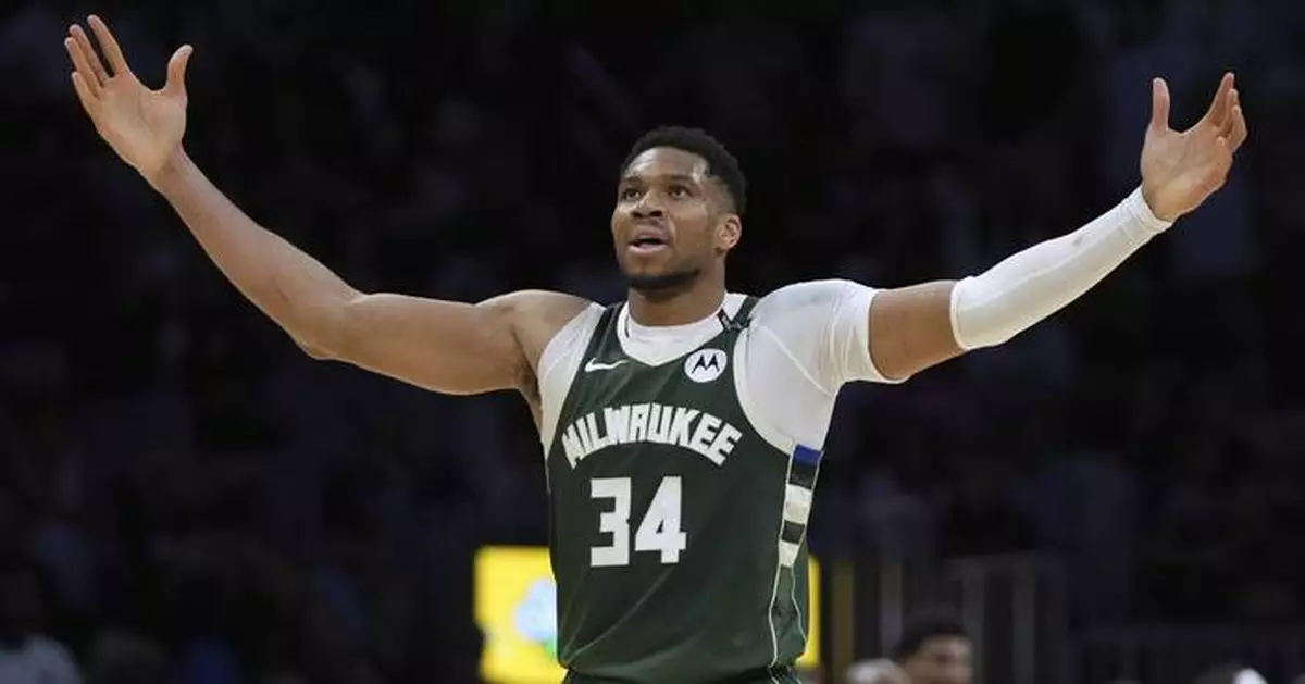 Bucks' Giannis Antetokounmpo feeling grateful that he's healthy for the postseason this time around