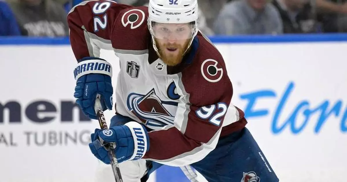 Landeskog 'excited about what the future looks like' after playing in a game for 1st time in 3 years