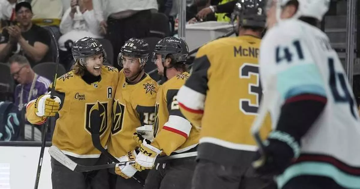 Golden Knights take another step toward clinching Pacific Division with 2-1 win over Kraken