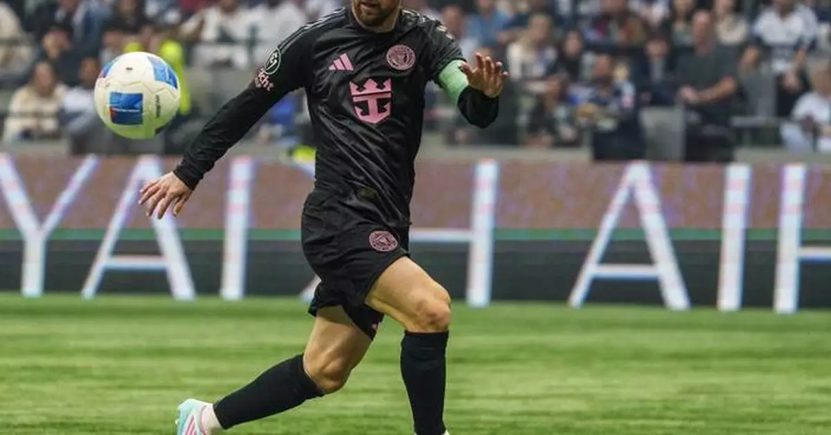 Whitecaps beat Lionel Messi and Inter Miami 2-0 in 1st leg of CONCACAF Champions Cup semifinal