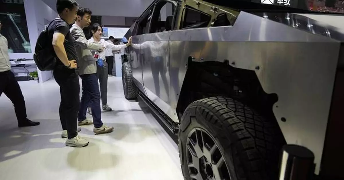 Automakers focus on the global market, chide the US over tariffs at Shanghai's auto show