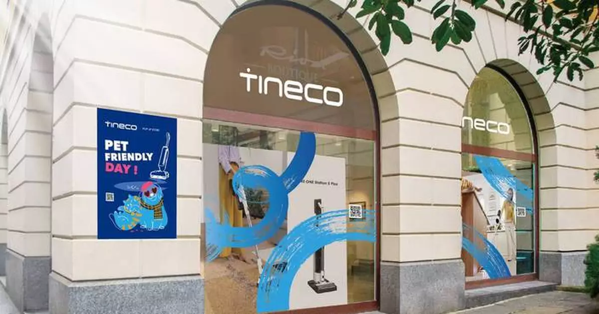 Tineco Returns to Milan with the Launch of a New Pop-Up Store!
