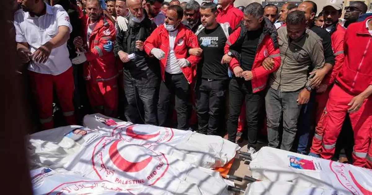 Israeli probe into the killings of 15 Palestinian medics in Gaza finds 'professional failures'