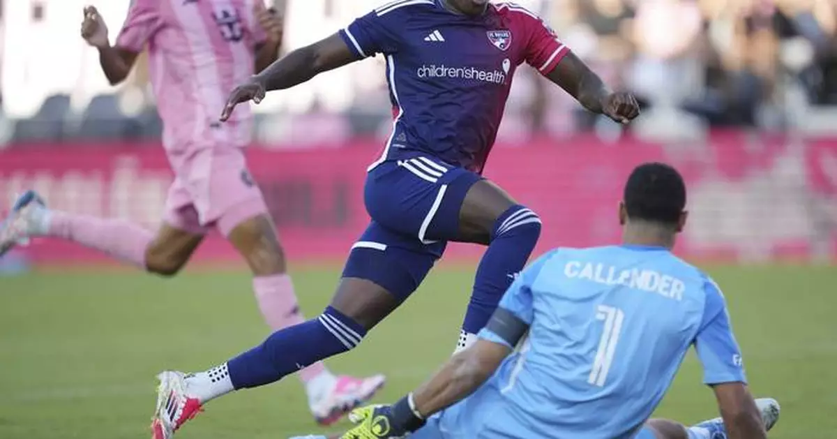 Inter Miami, without Messi, loses 1st MLS game of season as FC Dallas rallies for a 4-3 victory