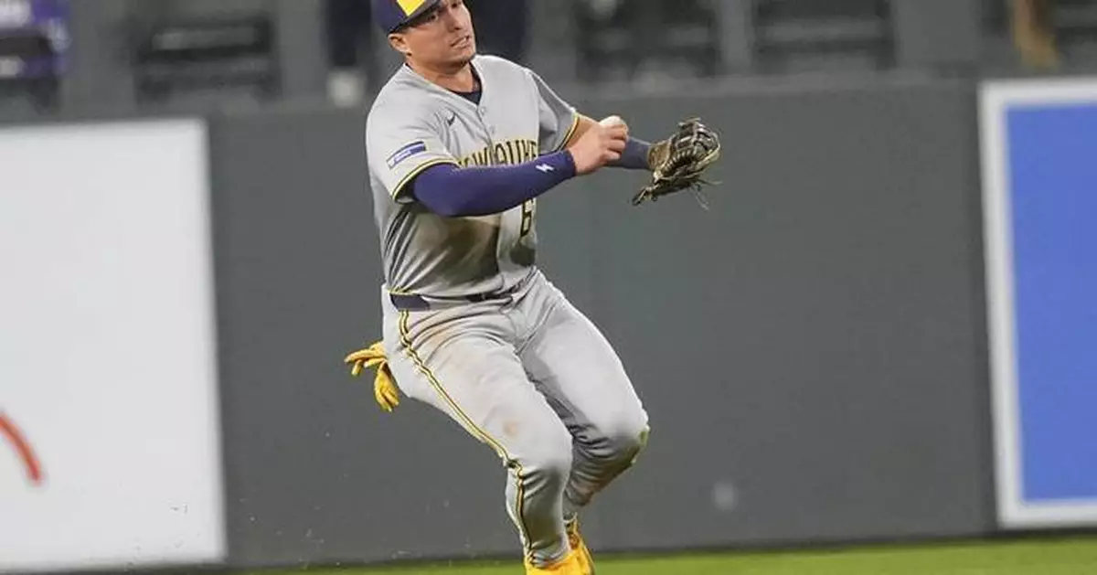 Turang, Yelich, Contreras homer to lead Brewers over Rockies, 7-1