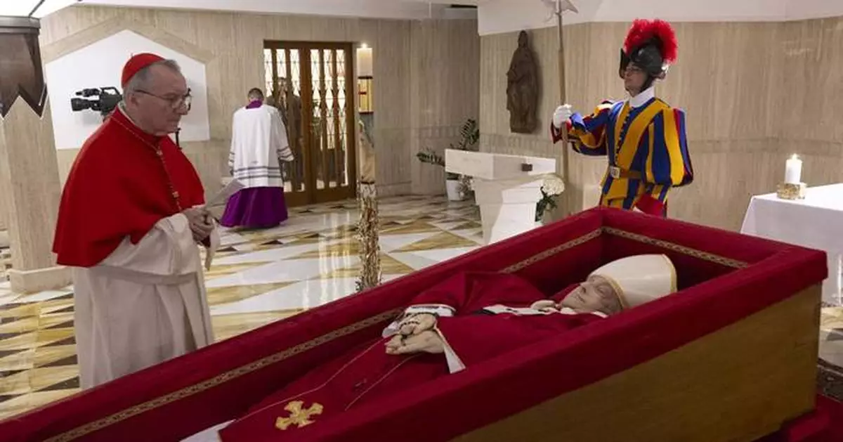 AP PHOTOS: First images of Pope Francis released
