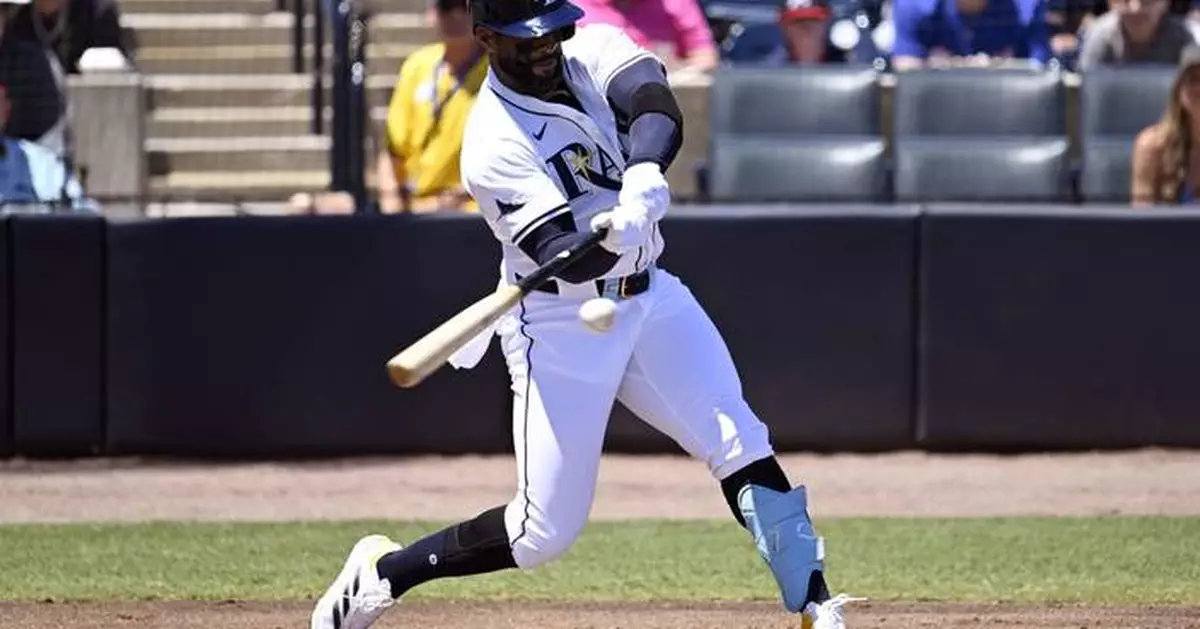 Junior Caminero homers as the Tampa Bay Rays beat the Atlanta Braves 8-3