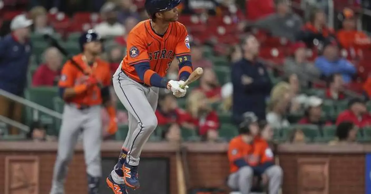 Arenado and Donovan help the Cardinals beat the Astros 8-3