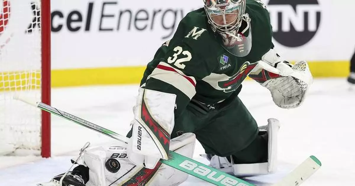 Wild ride Gustavsson into NHL playoffs after bounce-back season in goal with spotlight on Fleury