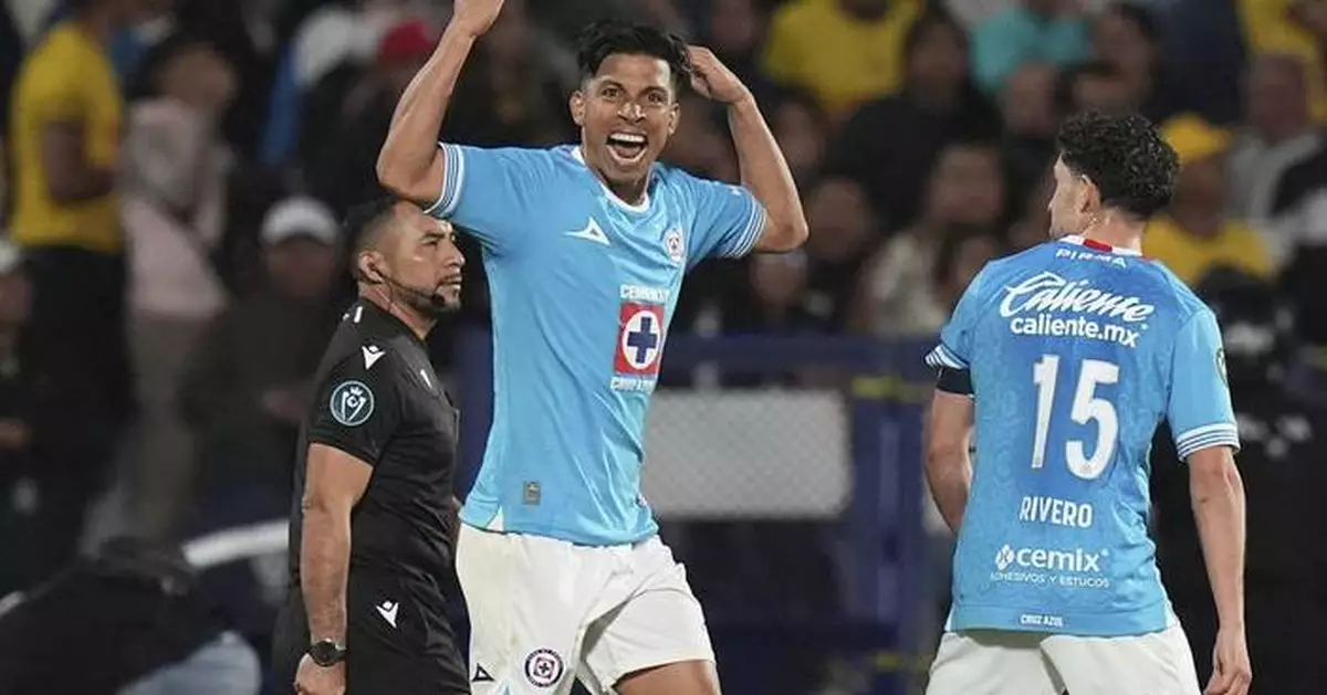 Sepulveda scores twice as Cruz Azul beats America to progress to the Champions Cup semifinals