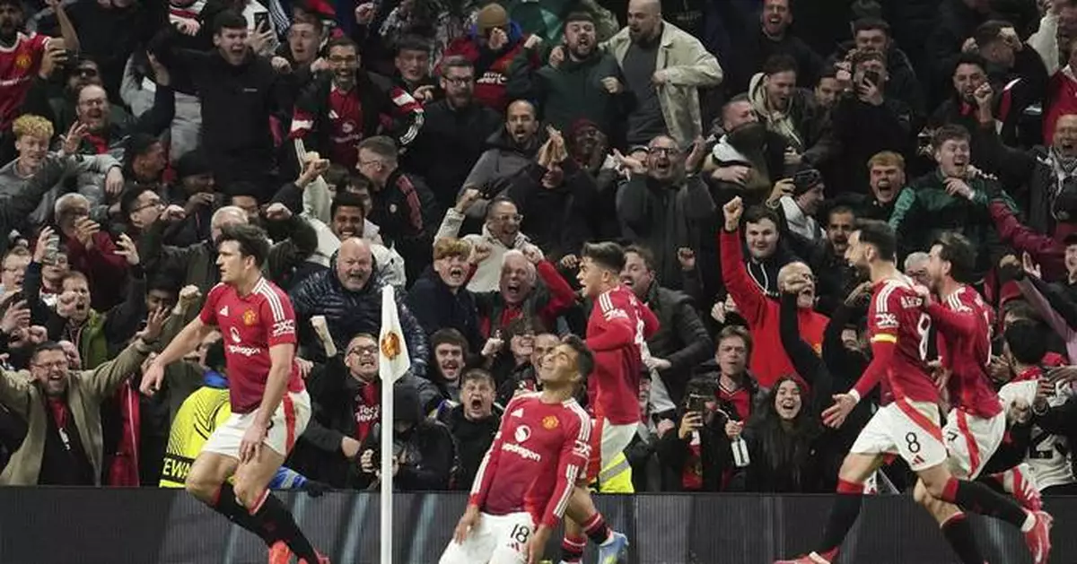 Man United seals spectacular comeback to beat Lyon 5-4 and advance to Europa League semifinals