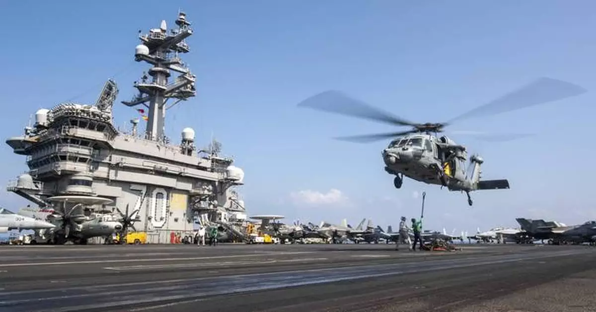 Another US aircraft carrier in Mideast waters ahead of second round of Iran-US nuclear talks