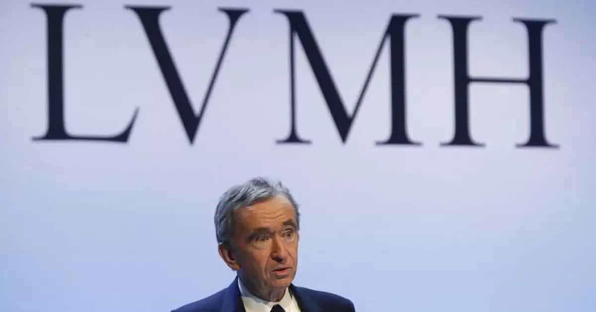 French luxury conglomerate LVMH's CEO calls for calming trade tensions with the US