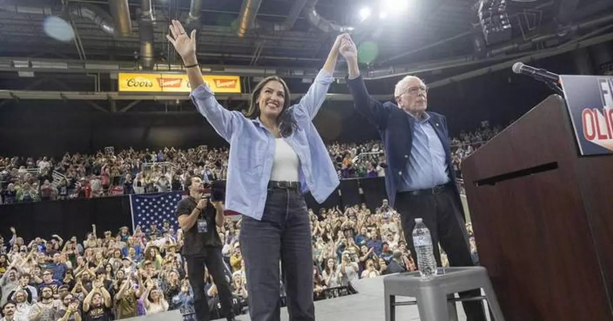 In a bid to corral the anti-Trump resistance, Bernie Sanders, AOC visit red states