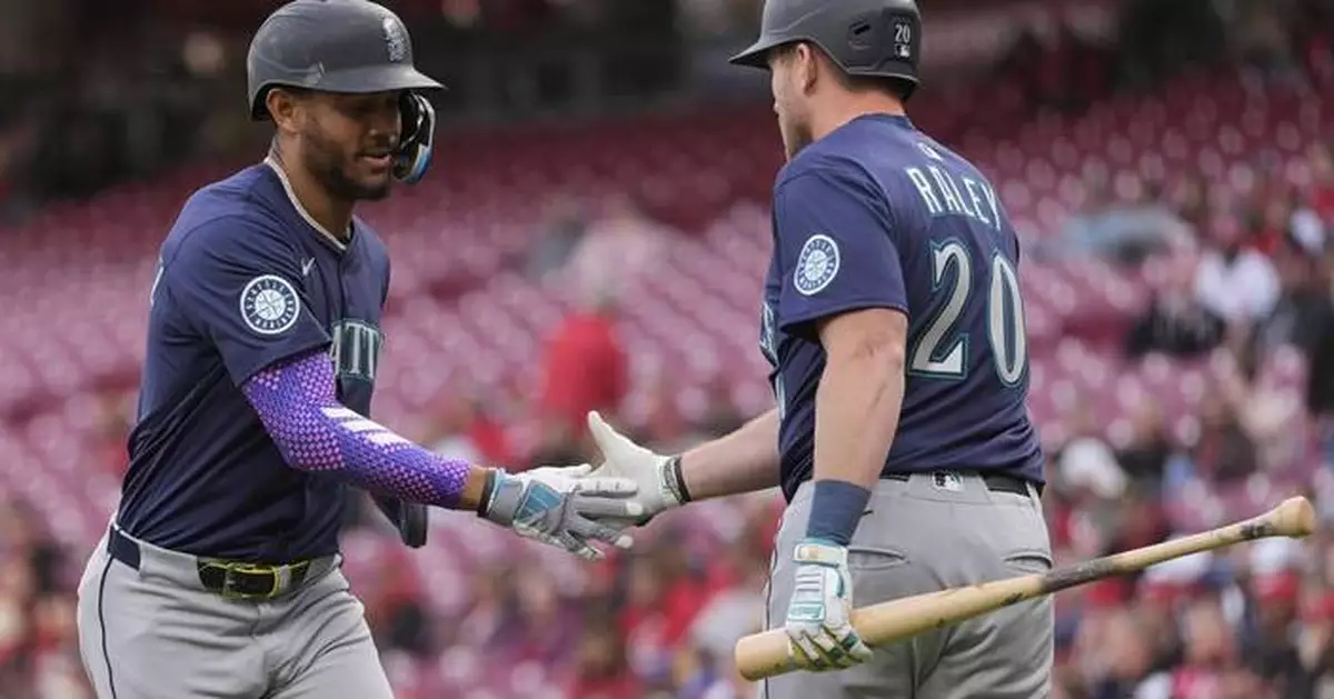 Raleigh and Miller lead the Mariners past the Reds 5-3