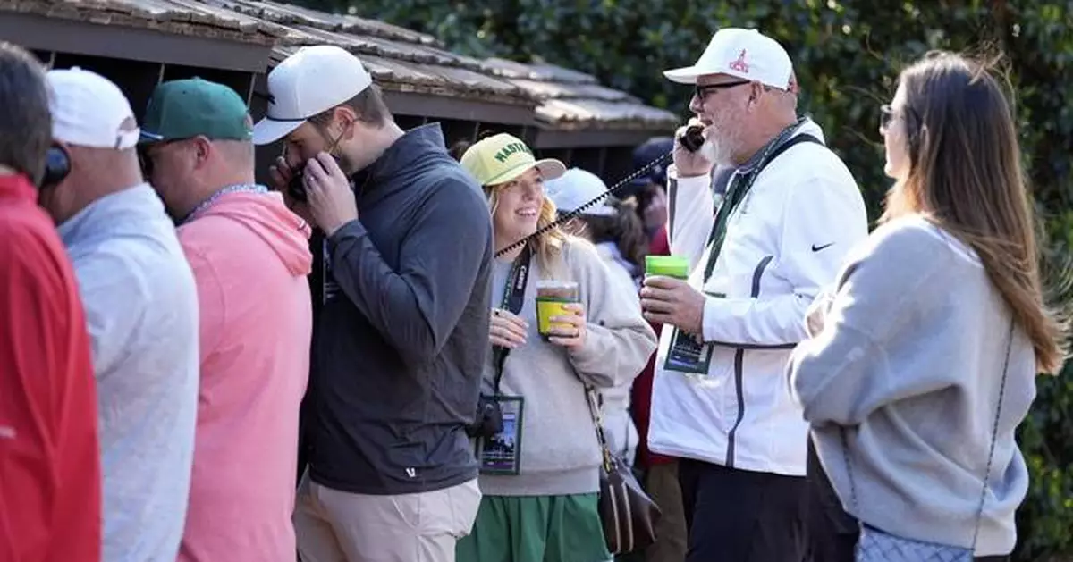 Remember public phones? The Masters still offers old-school devices as alternative to cellphones