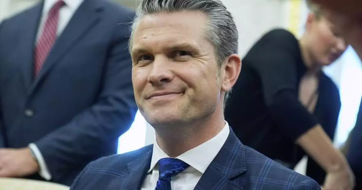 Hegseth boasts about ending 'woke' program on women and security. Trump signed it into law