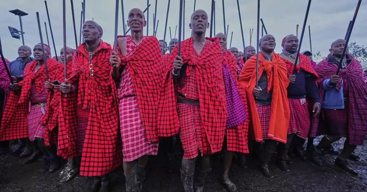 A new generation of Maasai warriors is born in Kenya