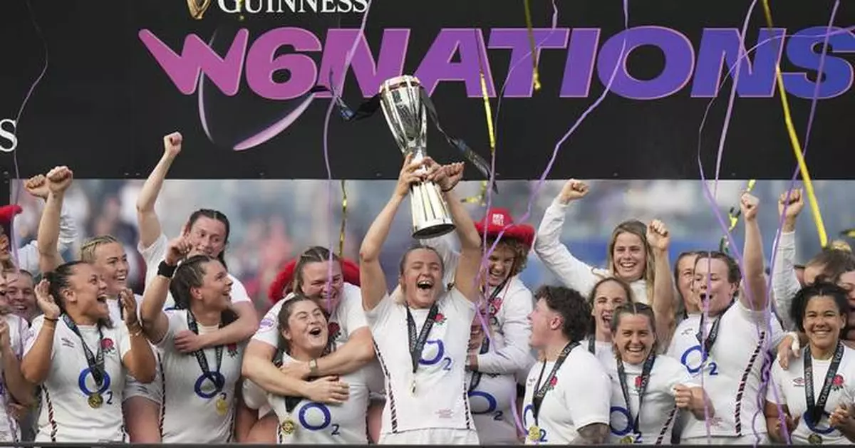 England sweeps another Women's Six Nations after beating France by one point