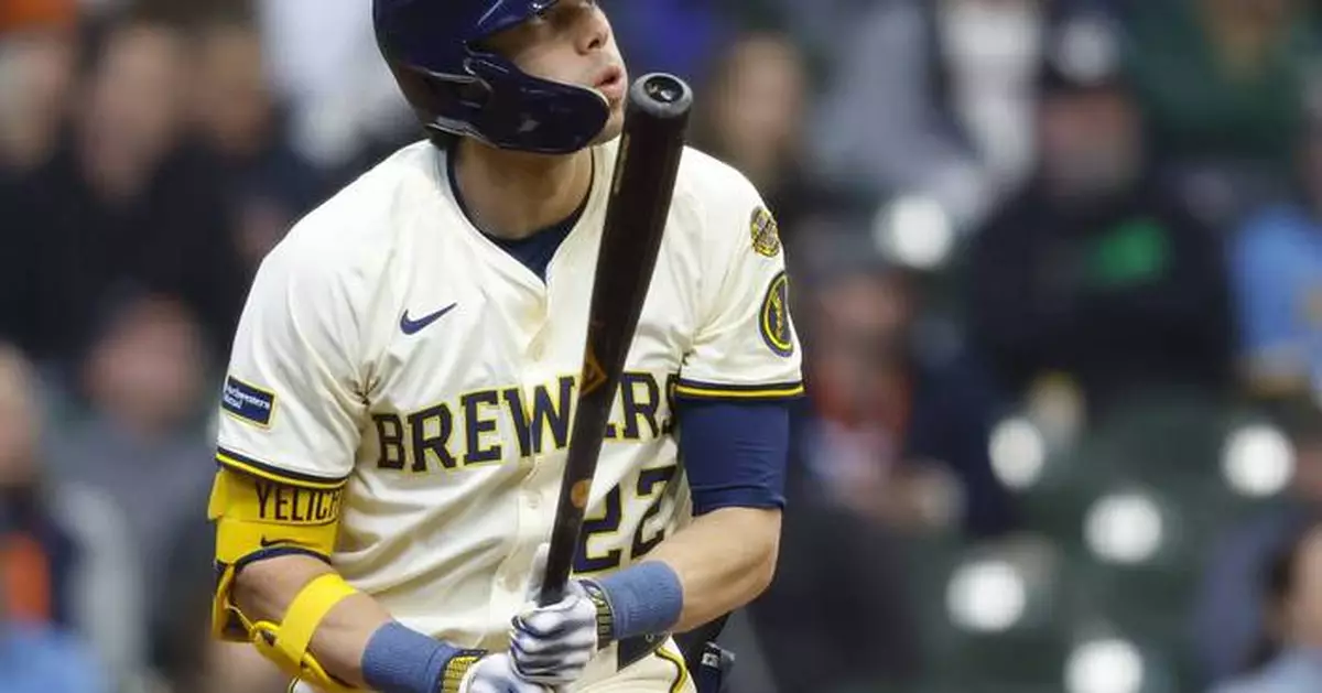 Yelich, Hoskins and Frelick homer as the Brewers defeat the Tigers 5-1