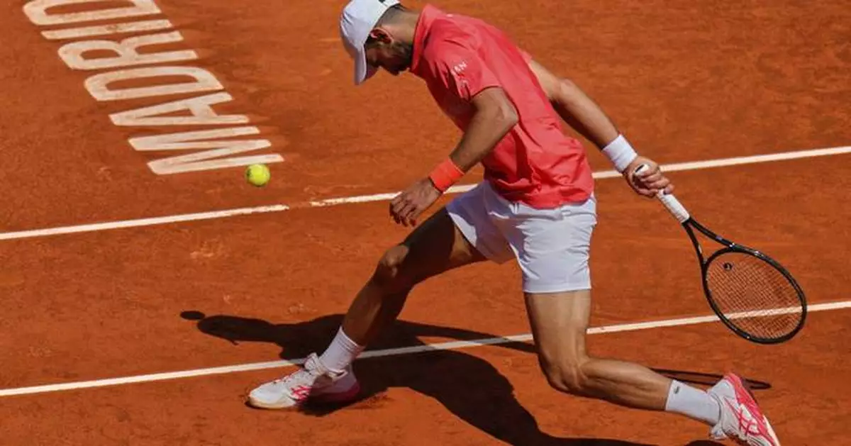 Djokovic faces 'new reality' after losing another opening match in Madrid