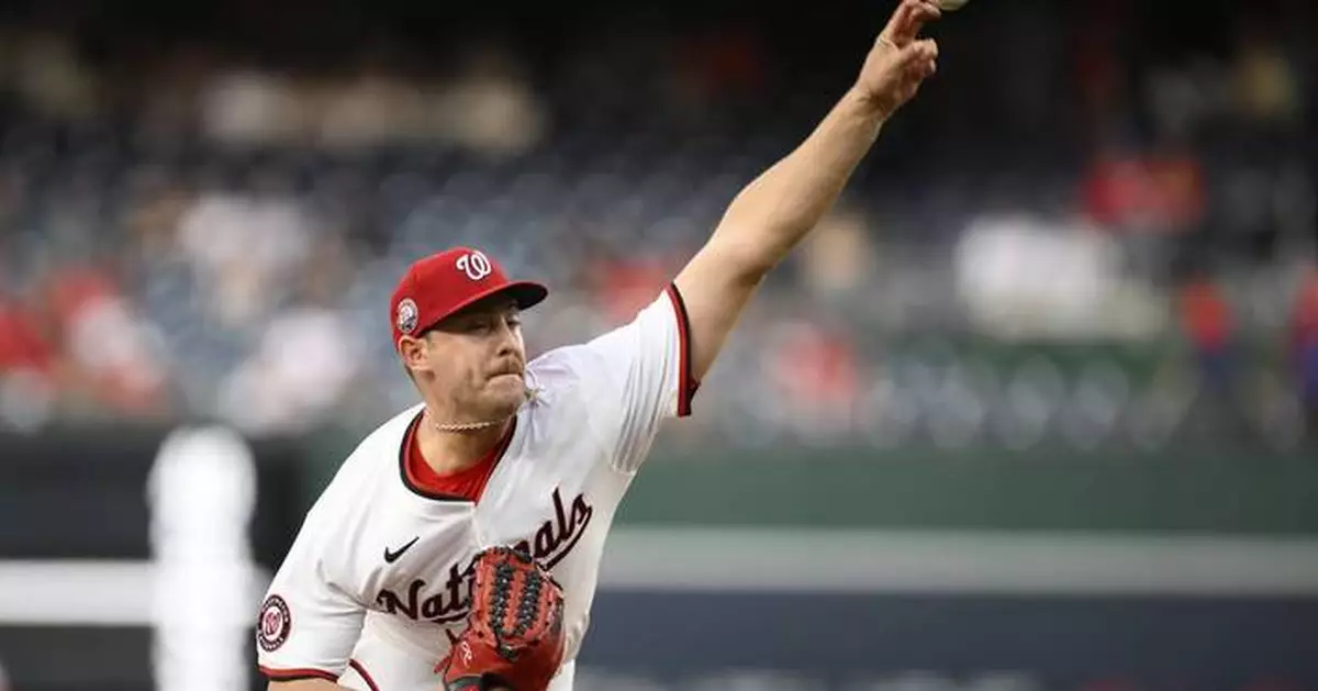 MItchell Parker works 8 innings of 1-hit ball as Nationals rout Orioles 7-0