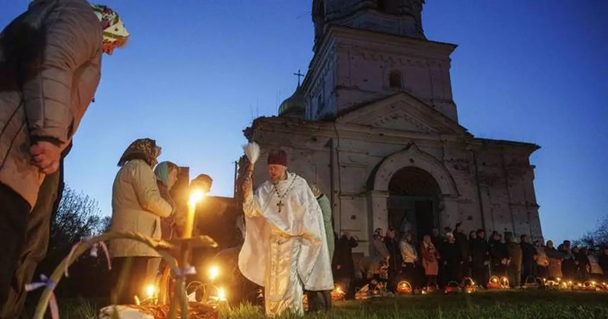 Ukrainians mark Easter with little faith in Russia ceasefire