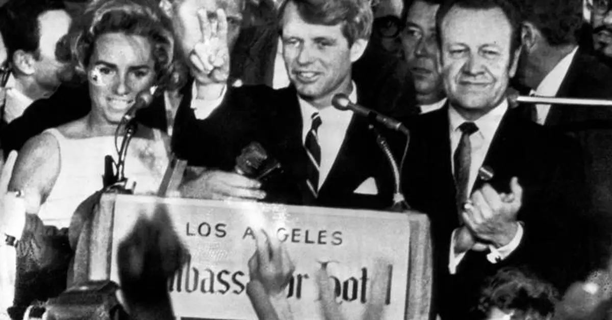 10,000 pages of records about Robert F. Kennedy's 1968 assassination are released, on Trump's order