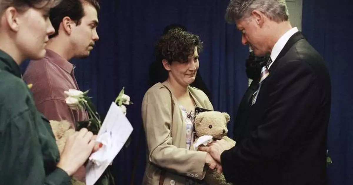 Former President Clinton returns to Oklahoma City 30 years after bombing of federal building