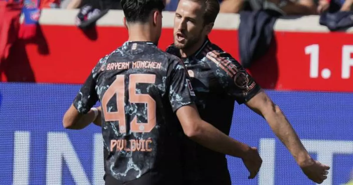 Kane scores 60th Bundesliga goal as Bayern beats Heidenheim to close in on the title