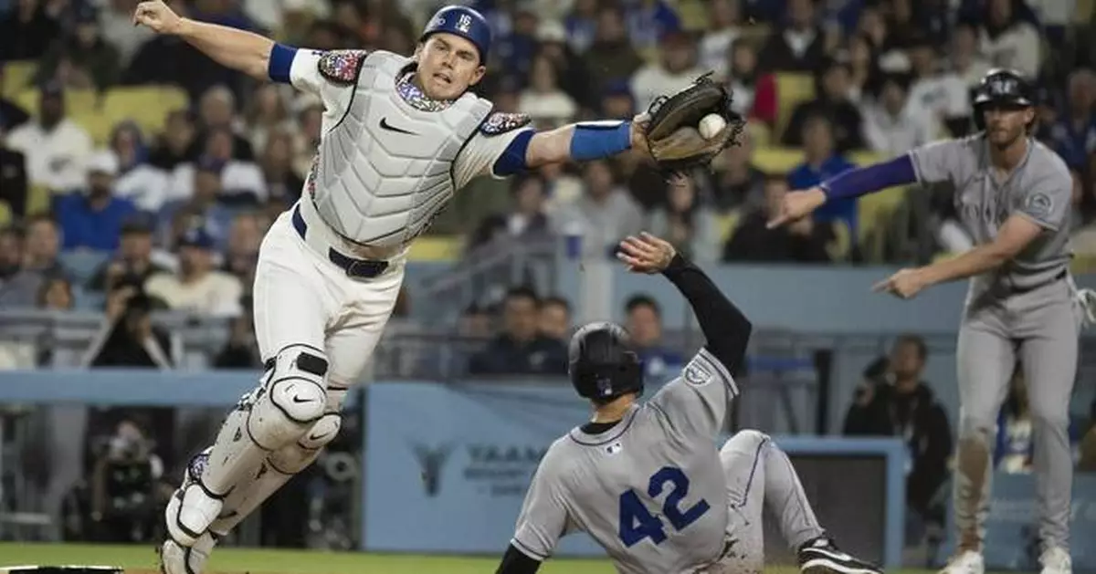 Will Smith's 3-run homer sends Dodgers over major league-worst Rockies 6-2