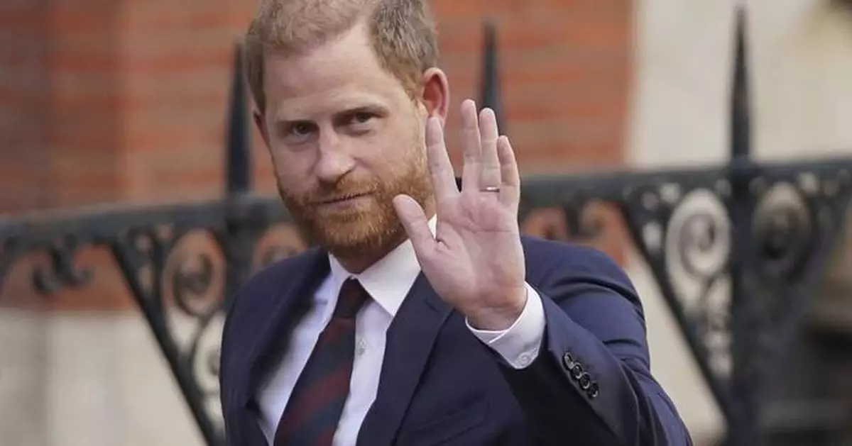 Prince Harry meets war victims in unannounced visit to Ukraine