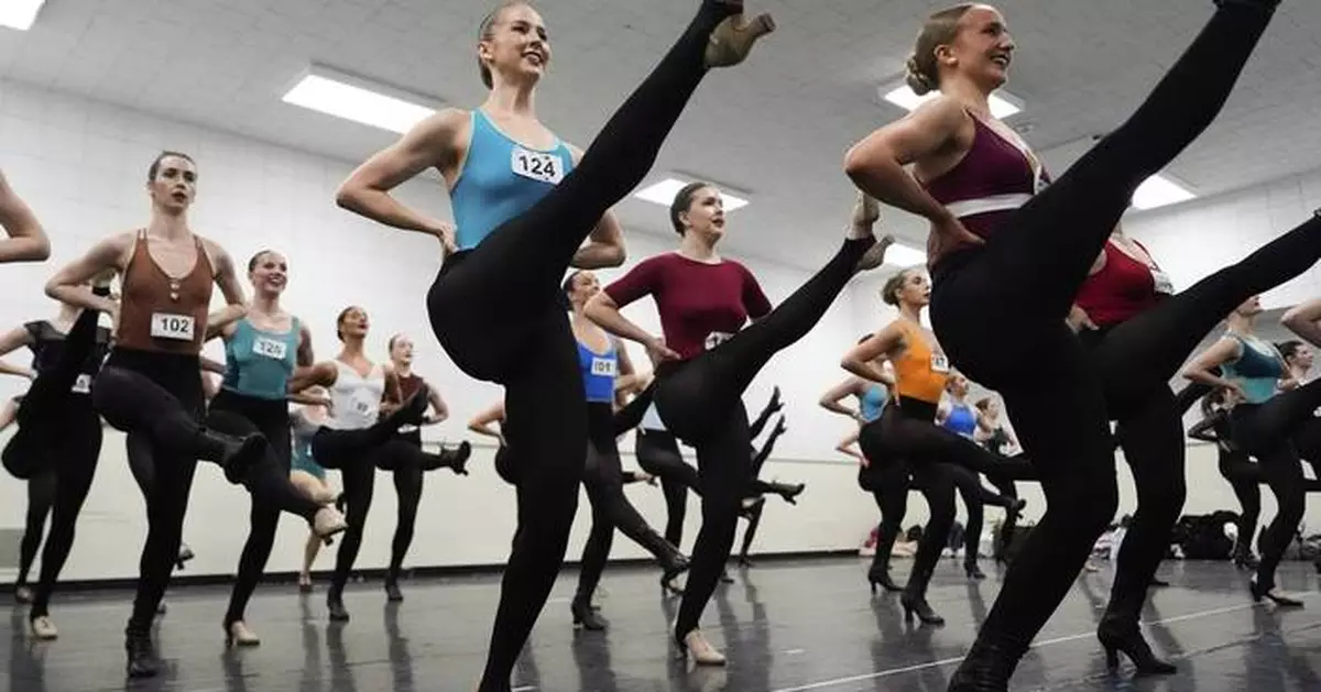 PHOTO COLLECTION: Radio City Rockettes Audition