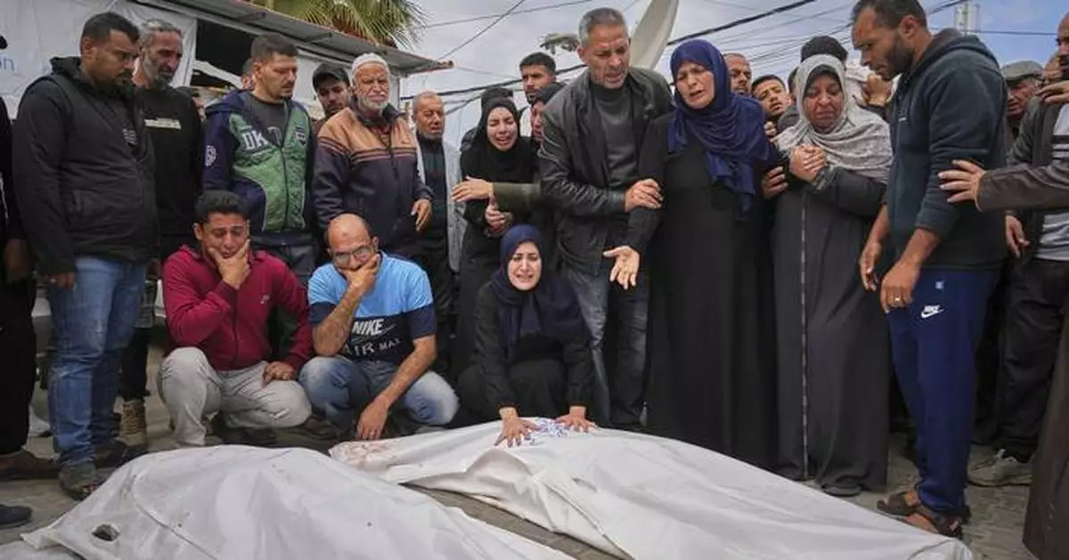 Middle East latest: Israeli strike outside a Gaza hospital kills a medic and wounds several