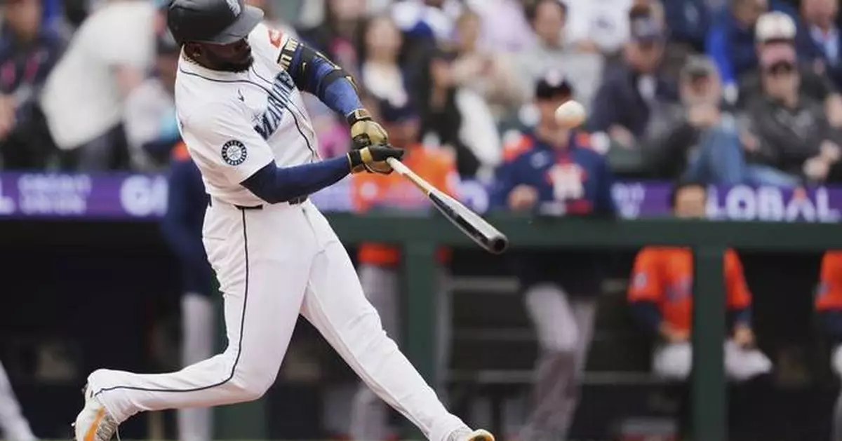 Arozarena hits grand slam in 8th and draws winning walk in 9th as Mariners rally past Astros 7-6