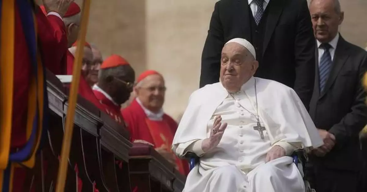 A recovering Pope Francis visits Rome prison to keep annual Holy Week appointment