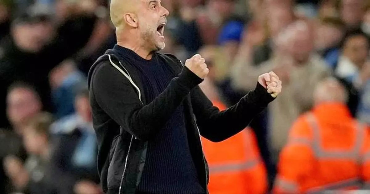 Man City scores late winner to beat Aston Villa 2-1 and boost Champions League hopes