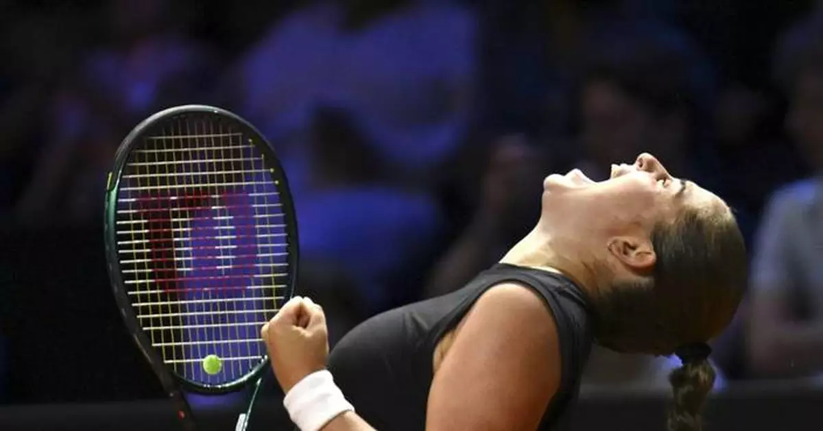 Ostapenko stuns world No. 1 Sabalenka to win Porsche Grand Prix