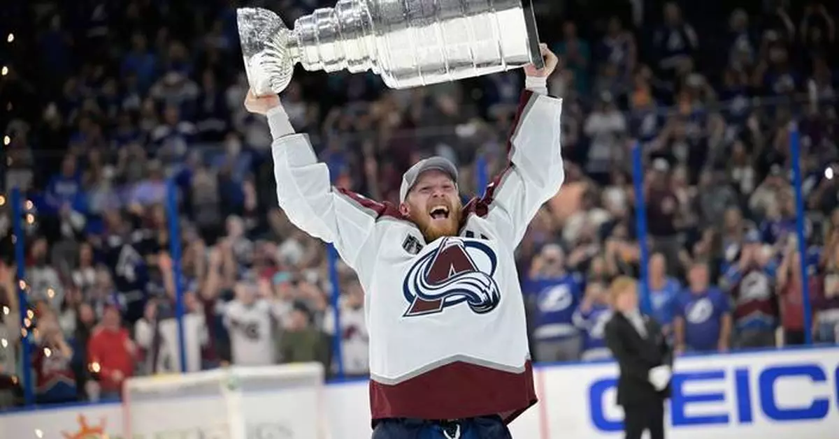 Landeskog will play in 2nd straight game with AHL's Eagles as he bids to suit up for Avs in playoffs