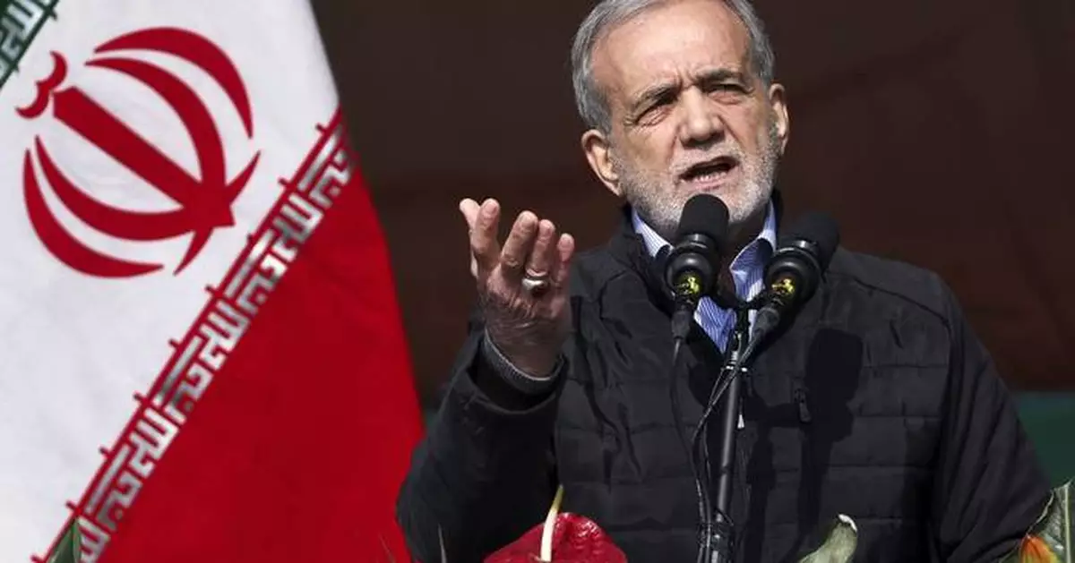 Iran's president insists Tehran does not seek a nuclear bomb and dangles US business opportunities