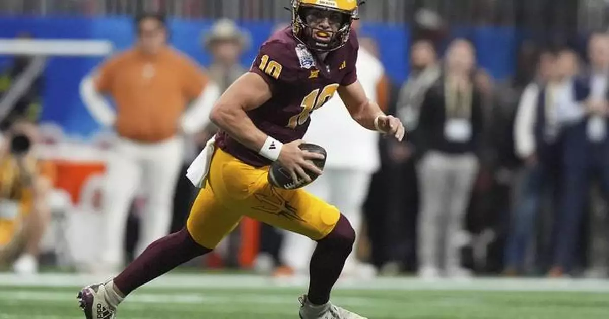 Quarterback Sam Leavitt reaping the benefits of Arizona State's return to national prominence