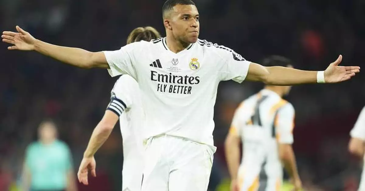 Mbappé scores a goal but can't lead Madrid to the Copa title against Barcelona